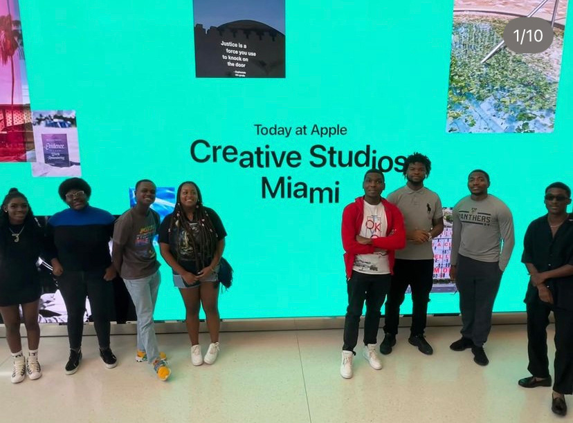 OYC Post High Students at Apple Creative Studios in Miami